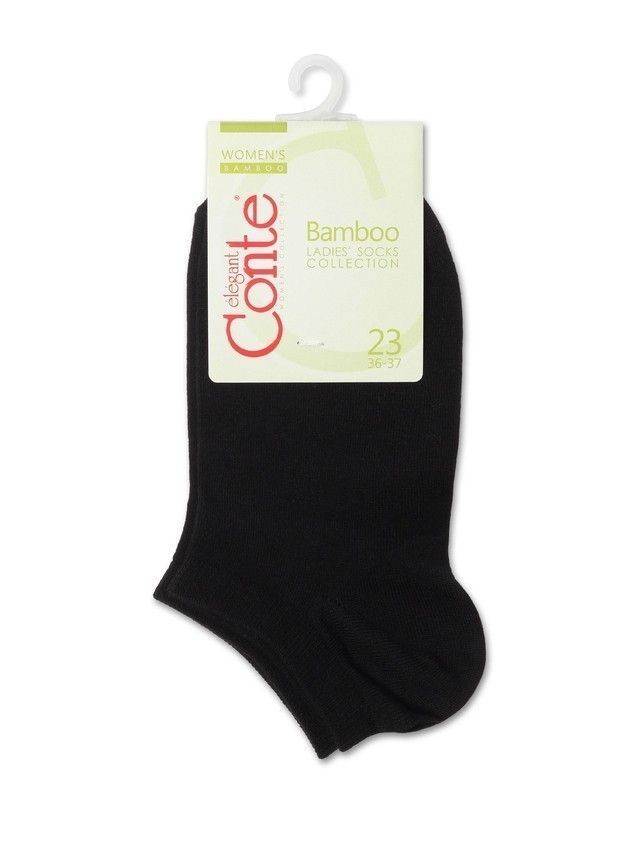 Skarpetki damskie CONTE ELEGANT BAMBOO, r.38-39, 000 czarny - 2