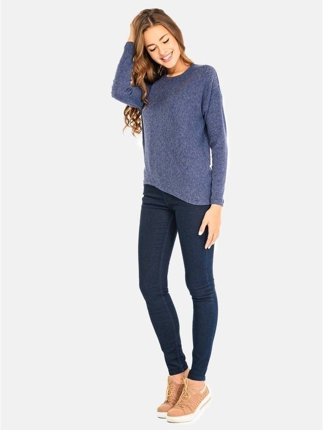 Sweter damski CELG LD 675, r.170,176-96, denim - 1