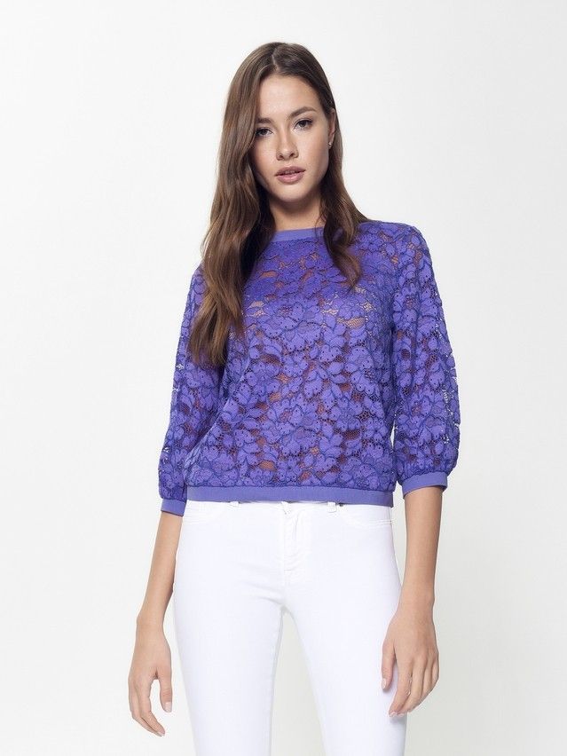 Sweter damski CONTE ELEGANT LD 904, r.170-92, lilac bluish - 2