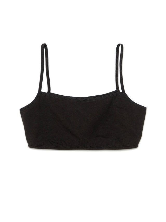 Bustier damski bawełniany LBE 2017, r.84/XS, czarny - 5