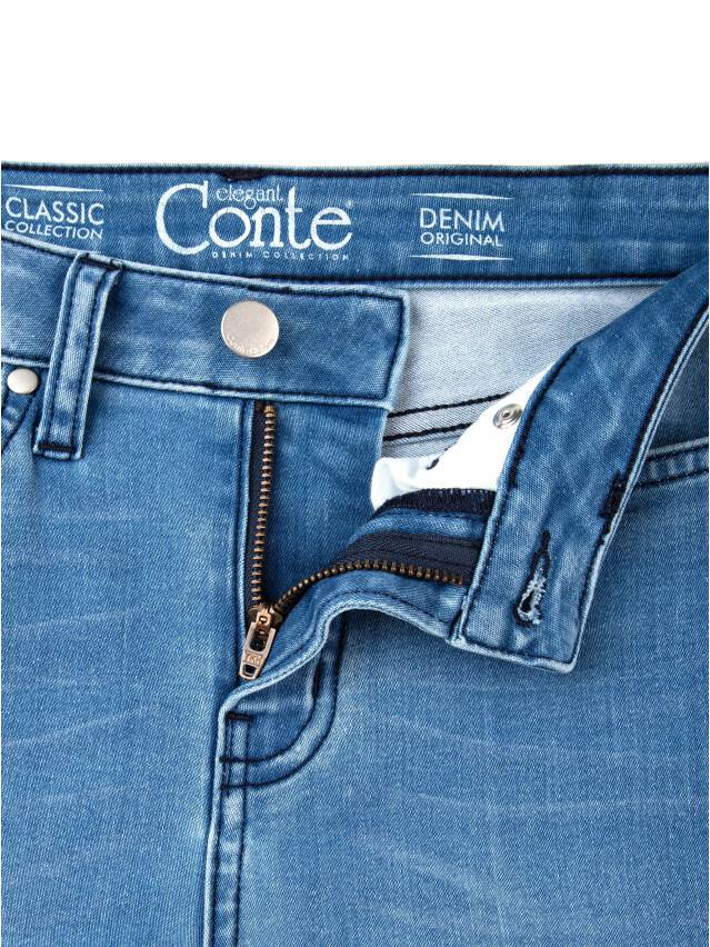 Spodnie denim CONTE ELEGANT CON-47, r.164-90, ciemnoniebieski - 6