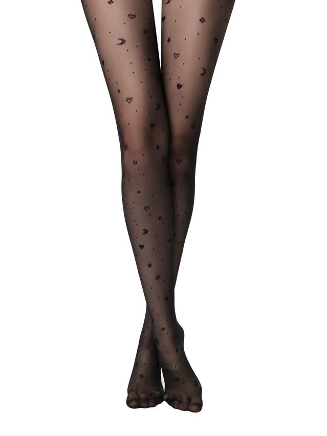 Rajstopy damskie CONTE ELEGANT MOON, r.3, nero - 3
