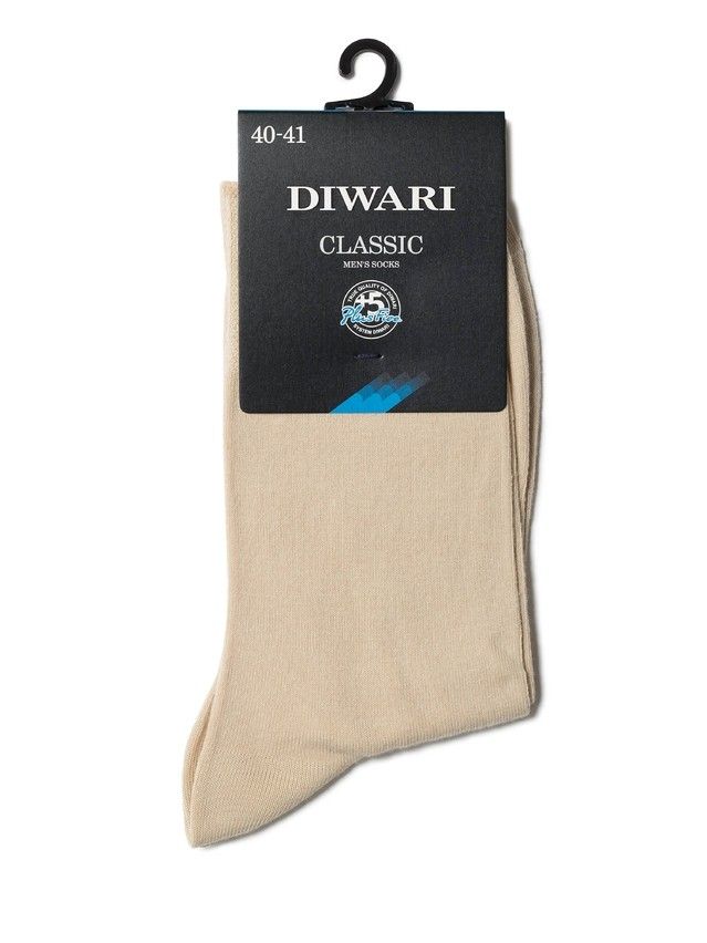 Skarpety męskie DiWaRi CLASSIC, r. 25, 000 beżowy - 2