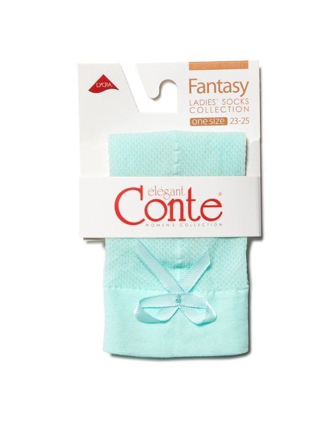 Skarpetki damskie FANTASY 18С-10СП, r.36-39, turquoise - 4