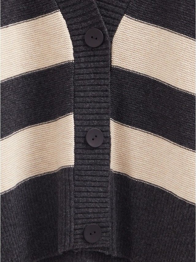 Жакет женский CE LDK23106 23С-106СП, р.170-92-96, graphite-beige - 7