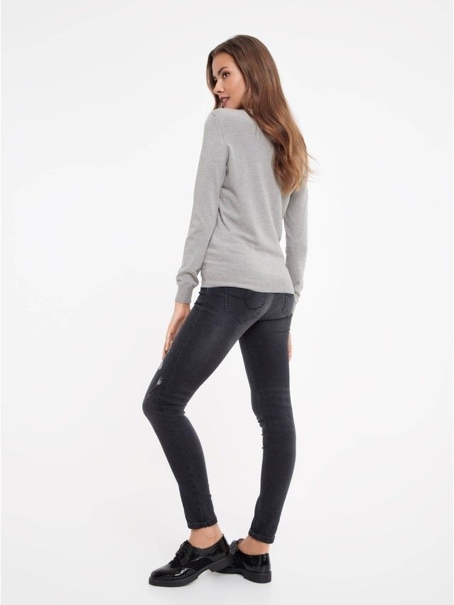 Sweter damski CONTE ELEGANT LDK025, r.158,164-88, grey - 3