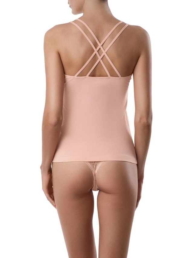 Top damski DELICATE LT 767, r.170-84, pudrowy - 2