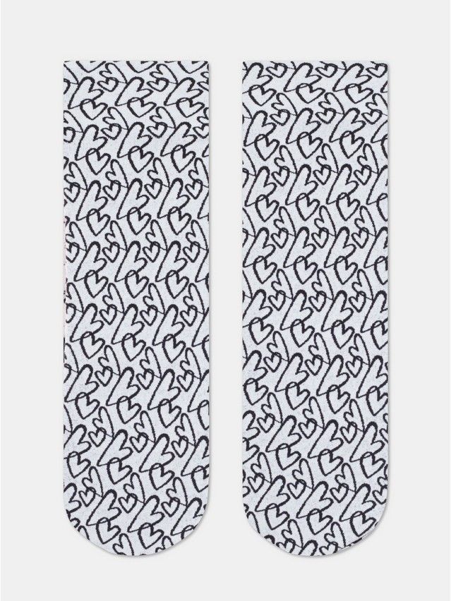 Skarpetki damskie CONTE ELEGANT FANTASY, r.36-39, nero-bianco - 4