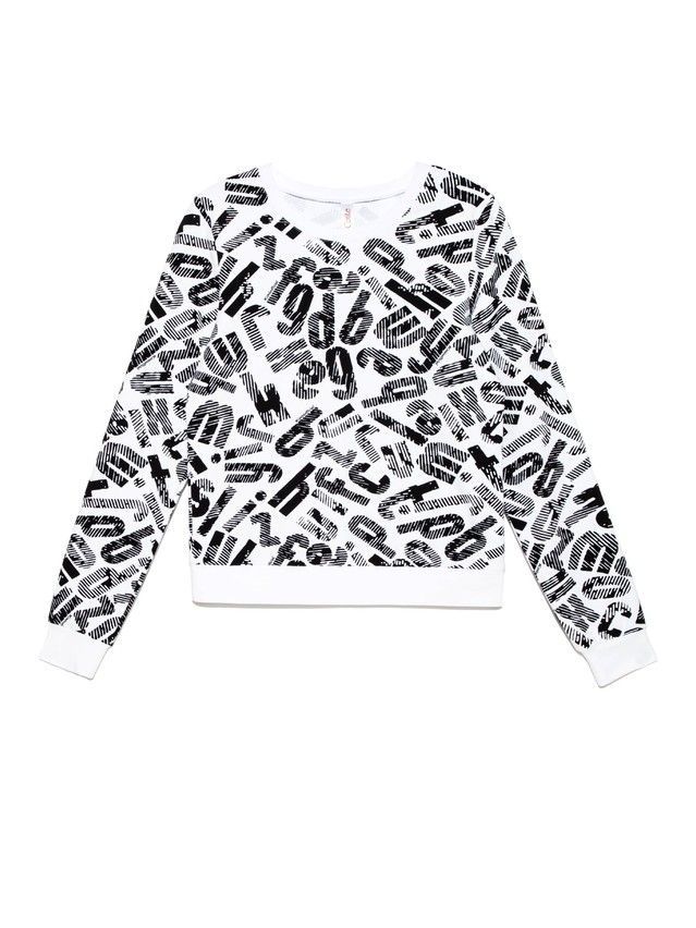 Bluza CONTE ELEGANT LD 894, s.170-92, black-white logo - 5