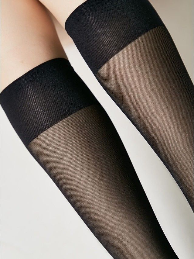 Podkolanówki damskie TENSION SOFT 40 (1 para),r. 23-25, nero - 8