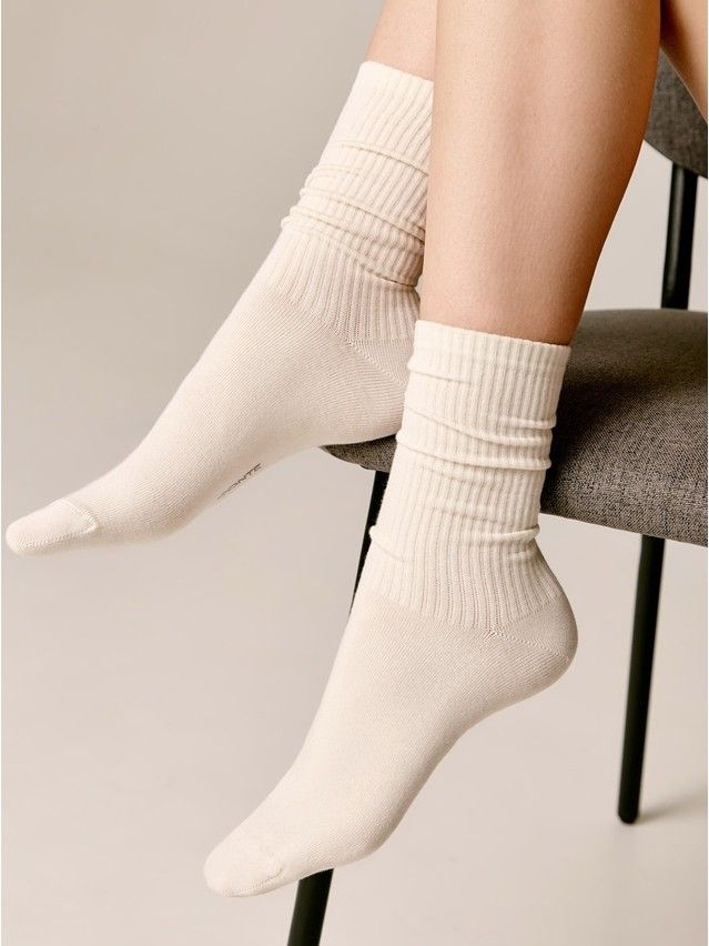 Skarpetki damskie CONTE ELEGANT ACTIVE, r.36-38, 000 mleczny - 1