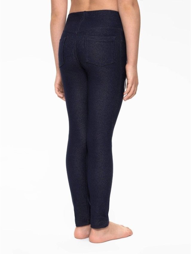 Legginsy dla dziewczynek CONTE ELEGANT BUTTERFLY, r.122,128-64, marino - 4