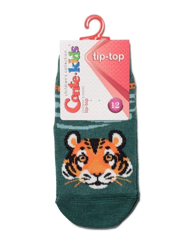 Skarpetki dziecięce TIP-TOP (antypoślizgowe) 7С-54СП, r.18-20, 474 ciemnoturkusowy - 6