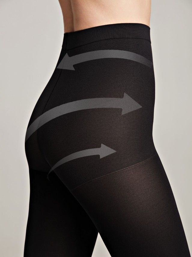 Rajstopy damskie VELOUR ACTIVE 100, r.2, nero - 2