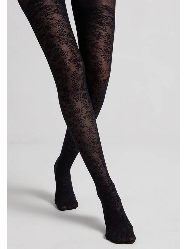 Rajstopy damskie CONTE ELEGANT FLIRT, r.2, nero - 1