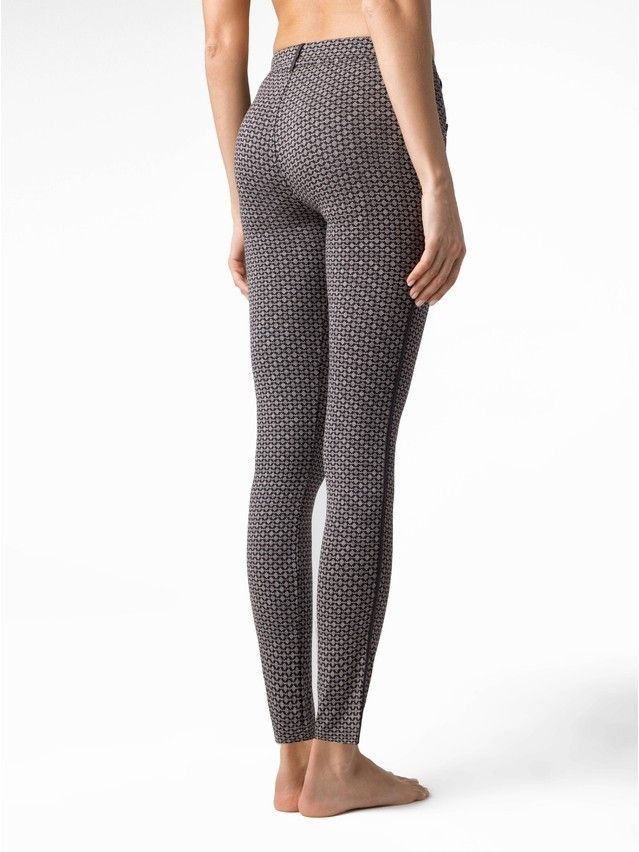 Legginsy damskie ARKADIA, r. 164-102, brown - 2