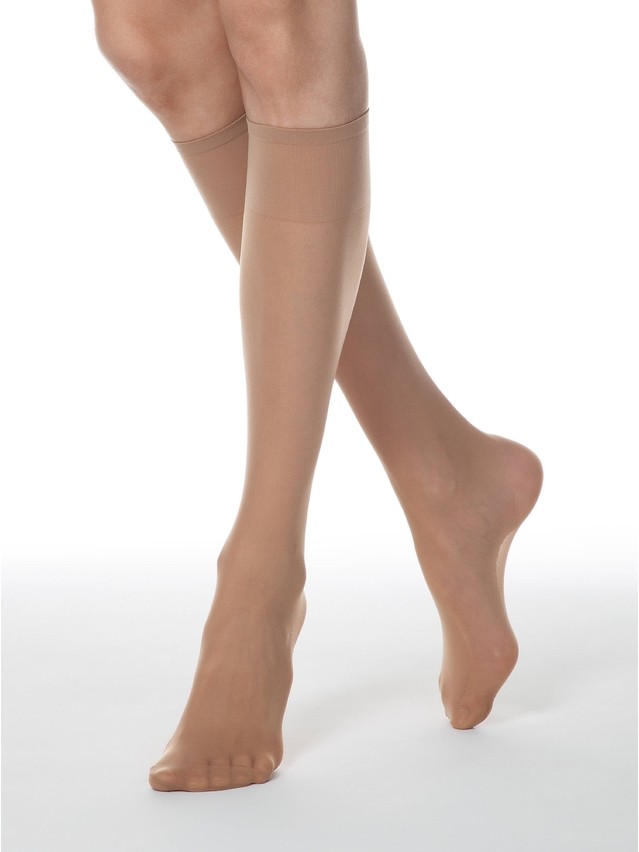 Podkolanówki damskie TENSION SOFT 40 (1 para),r. 23-25, natural - 1