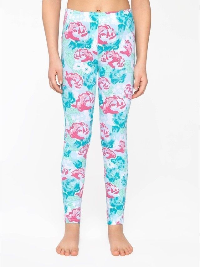 Legginsy dla dziewczynek ALICE, r. 122,128-64, mentol - 1