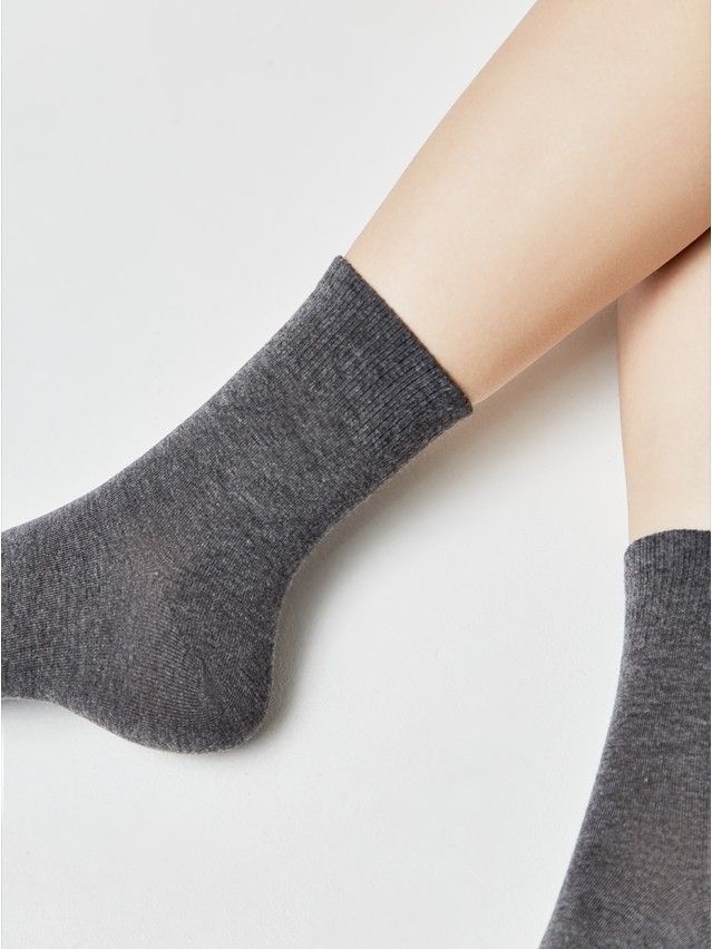 Skarpetki damskie COMFORT, wiskoza (angora) 14С-114СP, r. 36-37, 000 ciemnoszary - 5