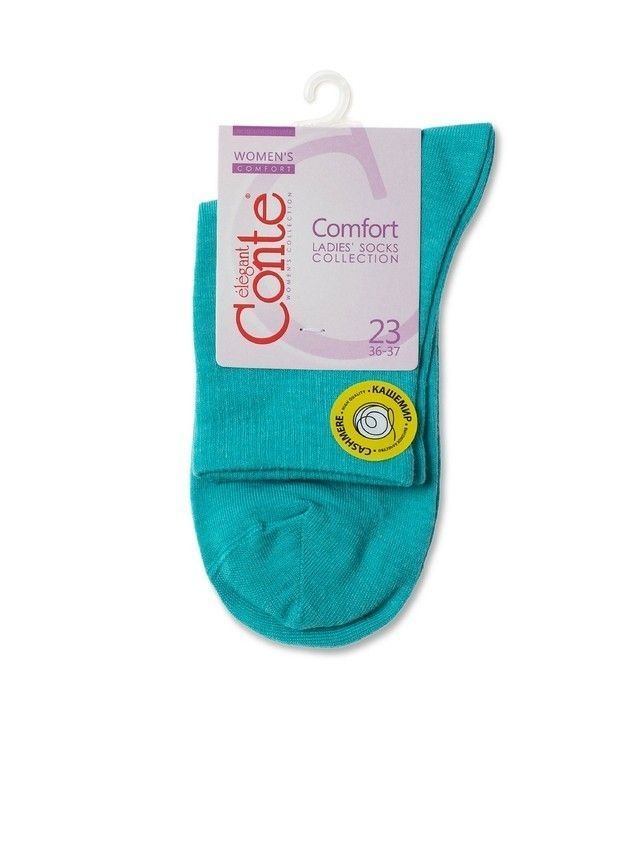 Skarpetki damskie CE COMFORT 20С-67СP, р.36-37, 000 turkusowy - 3