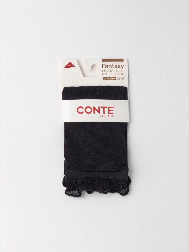 Skarpetki damskie CONTE ELEGANT FANTASY, r.36-39, , nero - 4