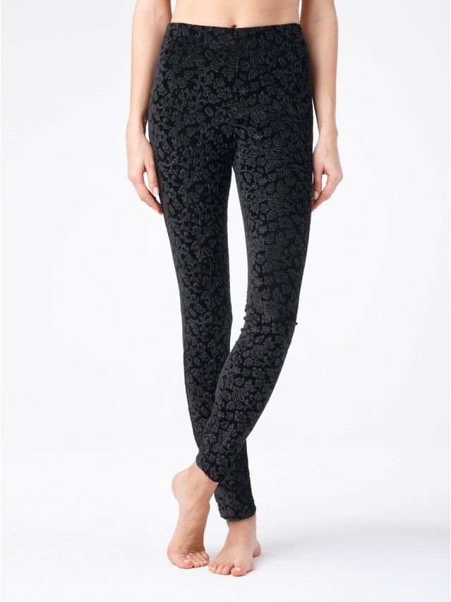 Legginsy damskie ADELINA, r. 164-102, fumo - 1