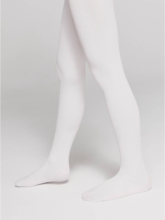 Rajstopy dziecięce CONTE ELEGANT HOLIDAY, r.104-110, bianco - 2