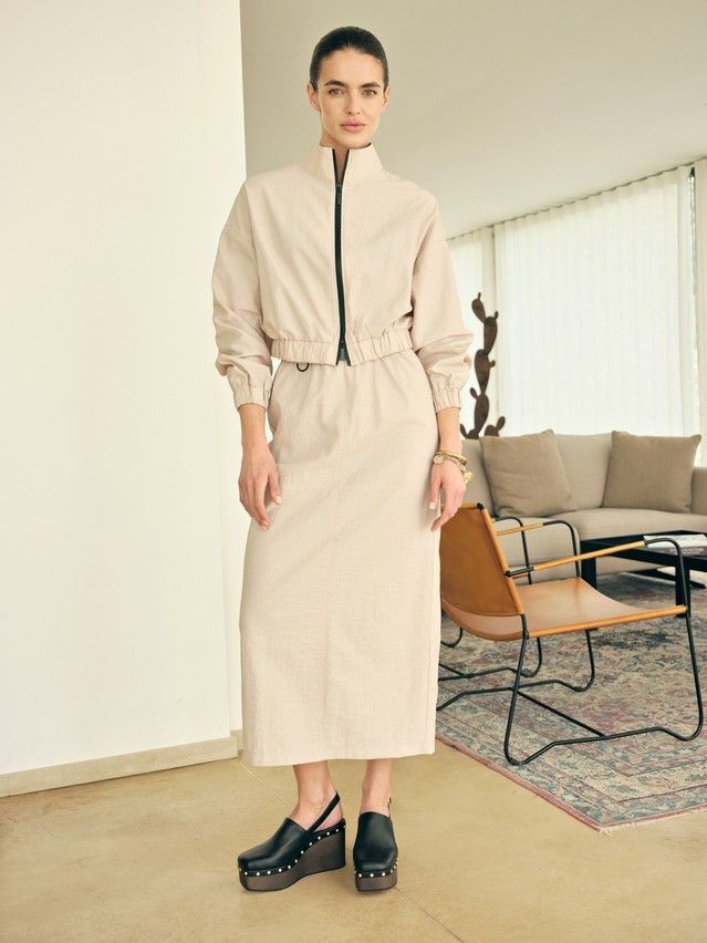 Жакет женский CE LJ 3104, р.170-88-94, beige - 1