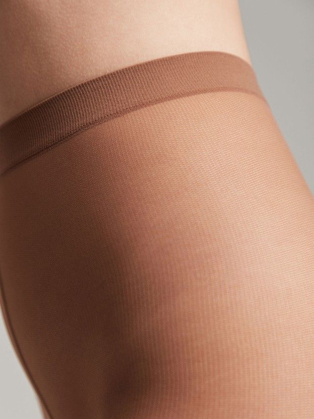 Rajstopy damskie TULLE, r.2, bronz - 2