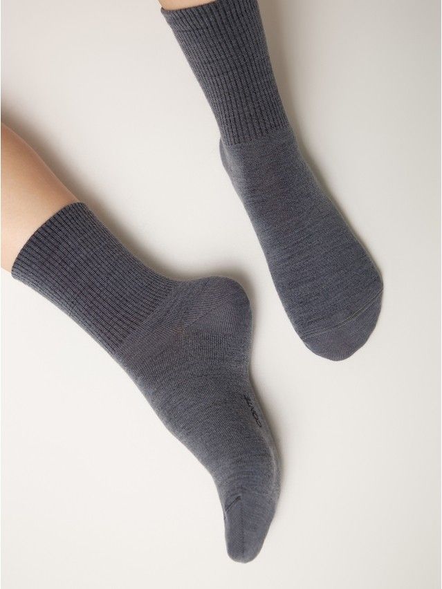 Skarpetki damskie wełniane COMFORT, r.36-38, 583 grafitowy - 6