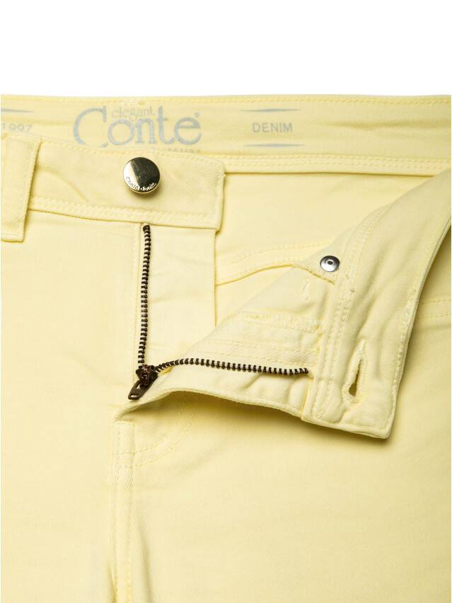 Spodnie denim CONTE ELEGANT CON-38Y, r.170-94, pastel yellow - 8