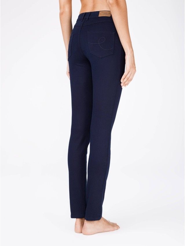 Spodnie jeansowe CONTE ELEGANT CON-90, r.170-102, ciemnoniebieski - 2