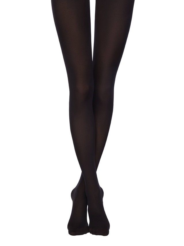 Rajstopy damskie CONTE ELEGANT VELOUR 150, r.2, nero - 1