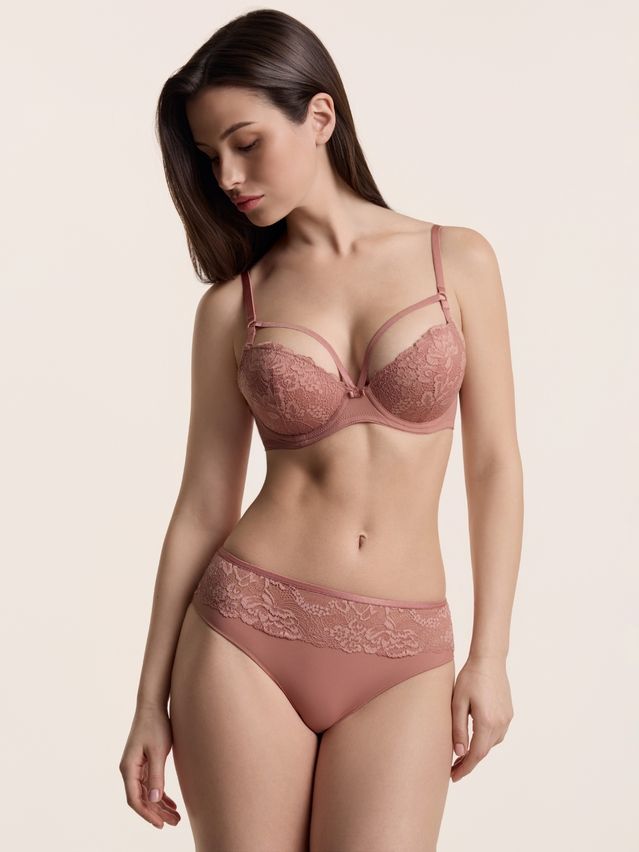 Majtki damskie CONTE SUMMERTIME TP3200, r.110/XXL, pudrowy róż - 4