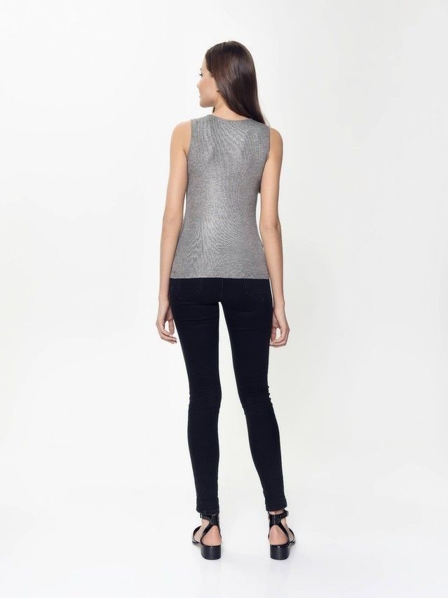 Sweter damski CONTE ELEGANT LD 891, r.170-88, silver grey - 4