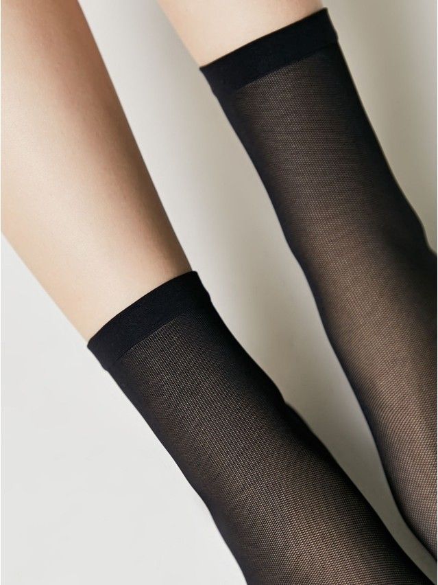 Skarpetki damskie CE TULLE (2 pary),r.36-39, nero - 9