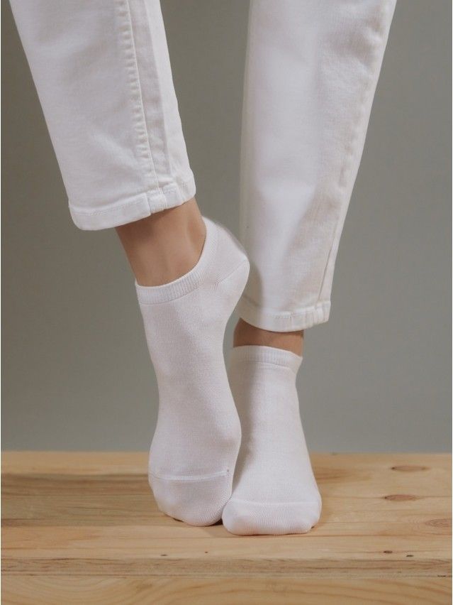Skarpetki damskie CONTE ELEGANT BAMBOO, r.36-37, 000 biały - 1