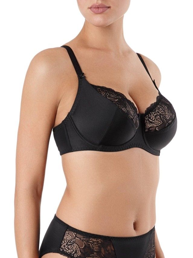 Biustonosz damski CITY STYLE RB0007, r. 75D, czarny - 1
