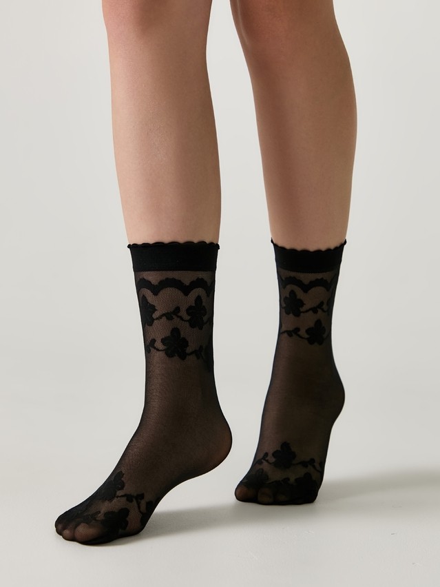 Skarpetki damskie CONTE ELEGANT FANTASY, r.36-39, , nero - 1
