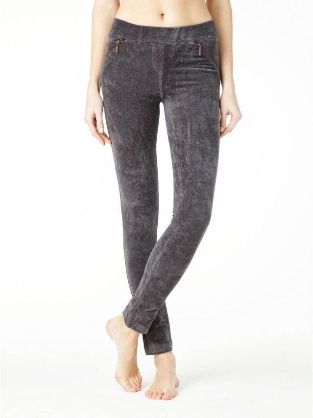 Legginsy damskie LETTY, r. 164-102, grafit - 1