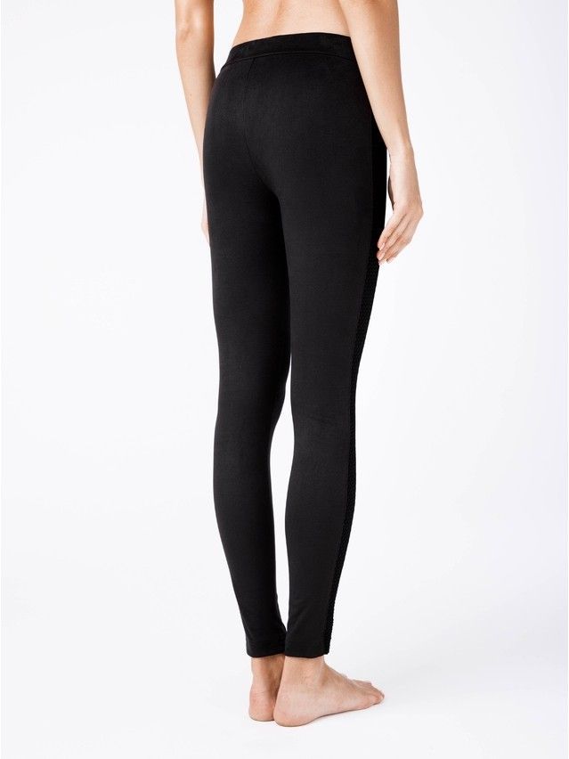 Legginsy damskie CONTE ELEGANT VELVET CHIC, r.164-102, nero - 2