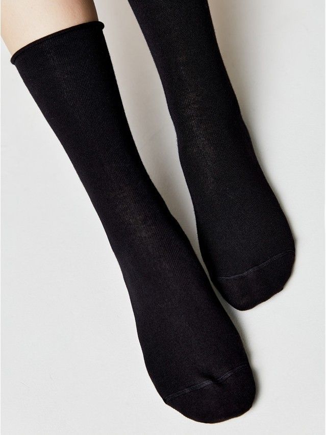 Skarpetki damskie bawełniane COMFORT (bez ściągacza) 19С-101СП, r. 36-37, 000 grafitowy - 9