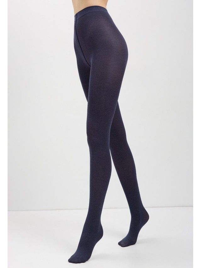 Колготки женские CE TRENDY MELANGE, р.3, marino - 1