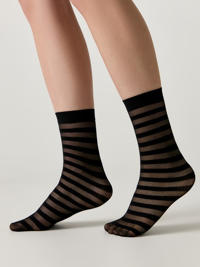 Skarpetki damskie CONTE ELEGANT FANTASY, r.36-39, , nero - 3