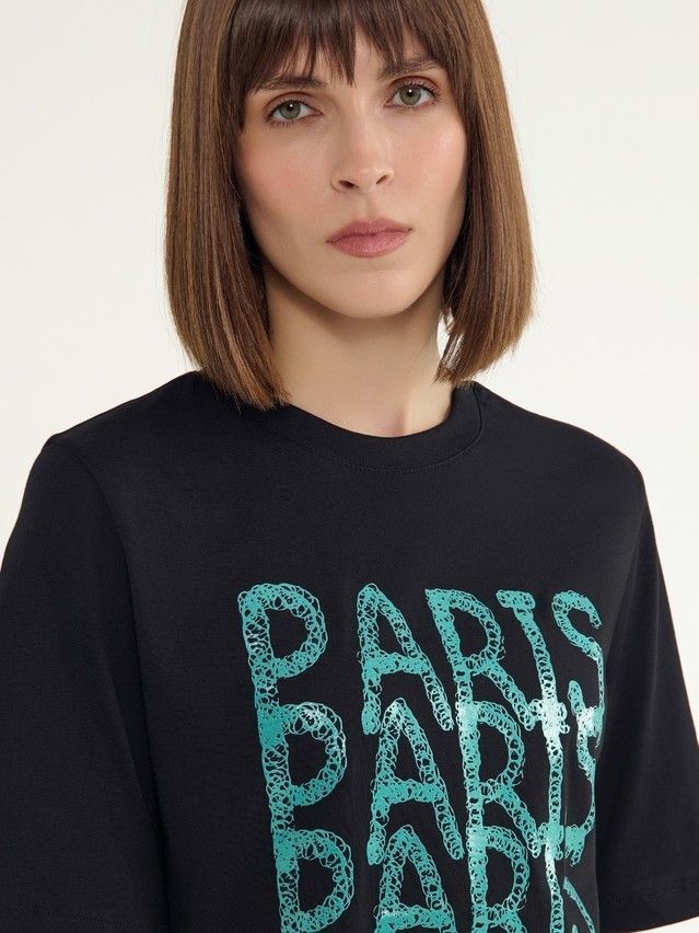 Джемпер женский CE LD 3036, р.170-84, black-paris - 3