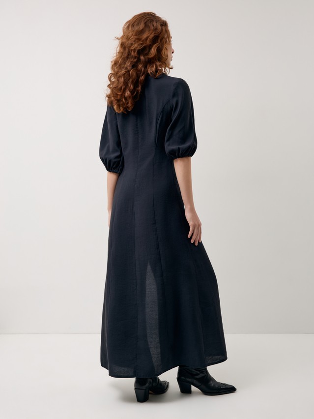 Платье жен. C LPL 3426, р.170-84-90, black - 2