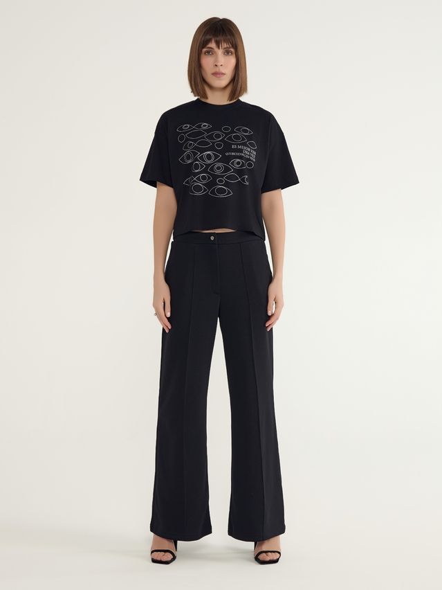 Джемпер женский CE LD 3032, р.170-84, black-eyes - 3