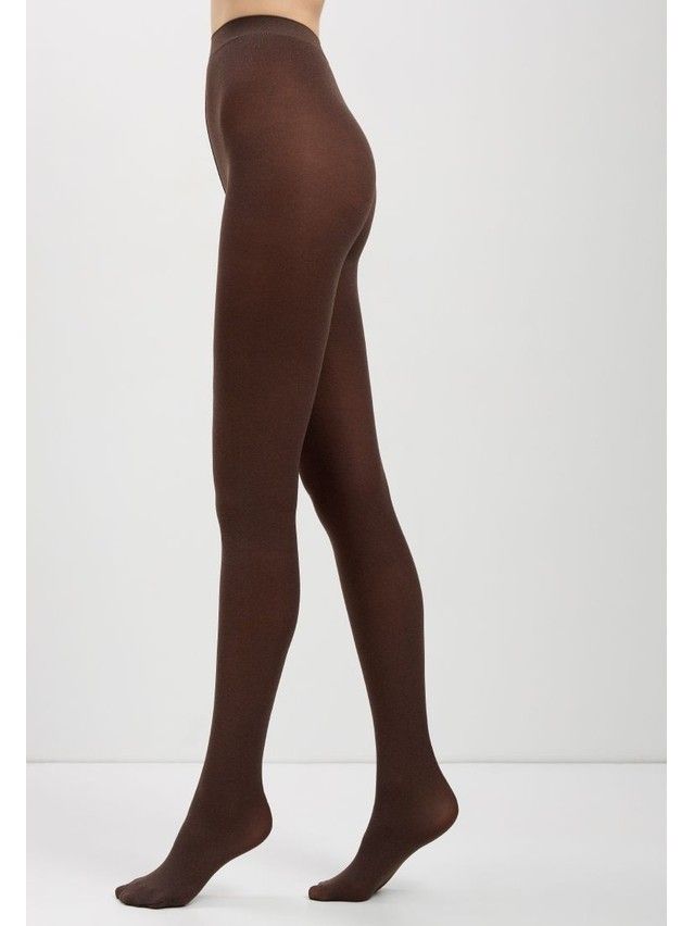 Rajstopy damskie CONTE ELEGANT TRENDY MELANGE, r.2, chocolate - 10