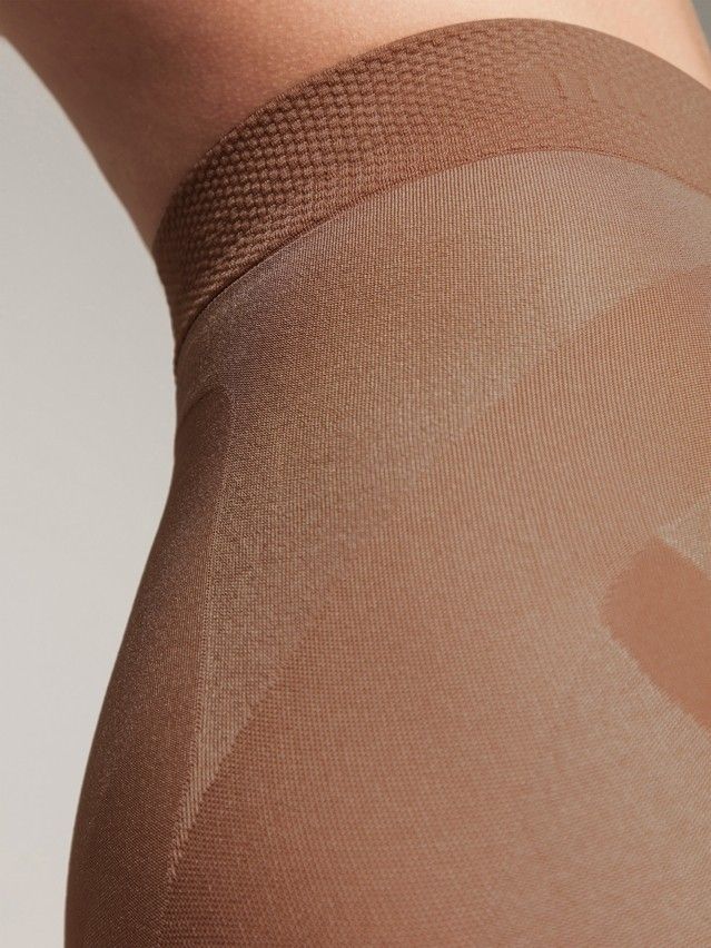 Rajstopy damskie X-PRESS 20, r. 2, mocca - 4