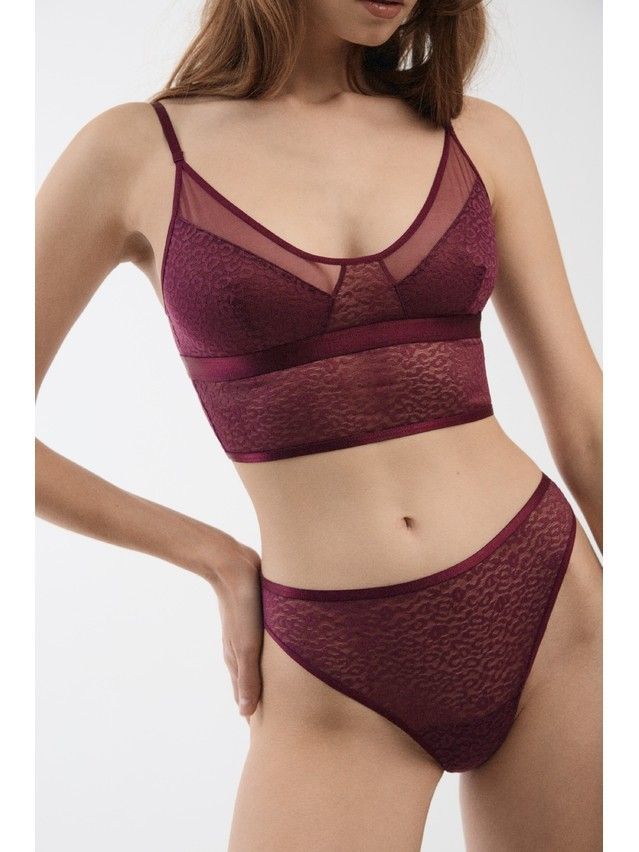 Bustier damski CE SAVAGE LBE 2534, r.170-84/XS, marsala - 2